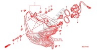 HEADLIGHT dla Honda VFR 1200 DCT 2010