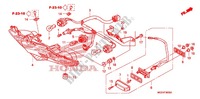TAILLIGHT (1) dla Honda VFR 1200 DCT 2010