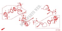INDICATOR (2) dla Honda VT 1300 STATELINE ABS 2014