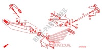 PEDAL dla Honda VT 1300 SABRE 2010