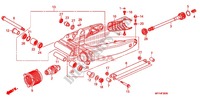 SWINGARM   CHAIN CASE dla Honda VT 1300 C FURY 2011