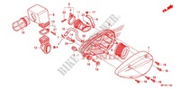 FRONT COVER   AIR CLEANER dla Honda SHADOW VT 750 SPIRIT 2009