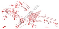 HANDLE PIPE/TOP BRIDGE  dla Honda SHADOW VT 750 PHANTOM 2010