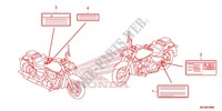 CAUTION LABEL (1) dla Honda SHADOW VT 750 PHANTOM 2011