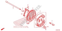REAR BRAKE PANEL   SHOES dla Honda SHADOW VT 750 PHANTOM 2011