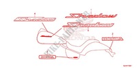 EMBLEM (VT750C2/C2B/C2F/C2S) dla Honda SHADOW VT 750 SPIRIT F 2013