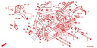 FRAME (VT750C/CA/C2/C2B/C2F/CS/C2S) dla Honda SHADOW VT 750 SPIRIT F 2013
