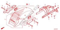 REAR FENDER (VT750C2/C2B/C2F/C2S) dla Honda SHADOW VT 750 SPIRIT F 2013