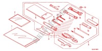 TOOLS   BATTERY BOX dla Honda SHADOW VT 750 SPIRIT F 2013