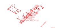 TOOLS   BATTERY BOX dla Honda GROM 125 2017