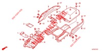 LUGGAGE RACK (MW1101WHG/J) dla Honda BENLY 110 POST OFFICE 2020