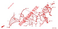 LEG SHIELD (NSC50/MPD/WH) dla Honda VISION 50 2012