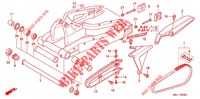 SWINGARM   CHAIN CASE dla Honda CBR 1000 RR 2006