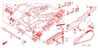 SWING ARM (CBR600RR5,6) dla Honda CBR 600 RR MOVISTAR 2006