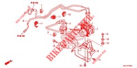FRONT BRAKE MASTER CYLINDER   ABS MODULATOR dla Honda NC 750 S ABS 2020