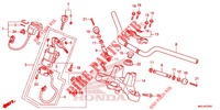 HANDLEBAR   TRIPLE CLAMP   STEERING STEM dla Honda NC 750 S ABS 2020