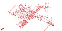 SWINGARM   CHAIN CASE dla Honda FOURTRAX 420 RANCHER 4X4 EPS Manual Shift 2020
