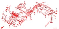 SEAT   CARRIER dla Honda FOURTRAX 520 FOREMAN 4X4 EPS 2020