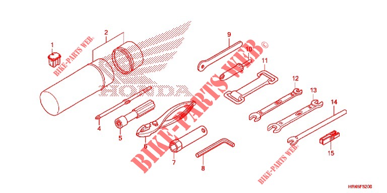 TOOLS   BATTERY BOX dla Honda FOURTRAX 520 FOREMAN 4X4 EPS 2020
