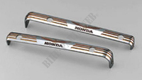 Cover of cylinder head bi-colour gold and alu HONDA.-Honda