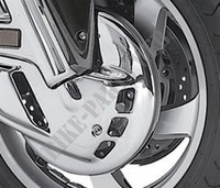 Front disk covers chromed for HONDA GL1800-Honda